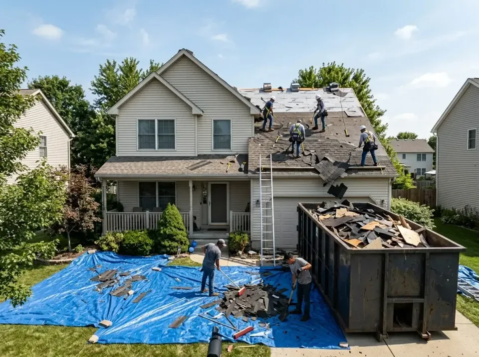 roof-replacement-debris-remova-004 — frequently asked questions, Cheapest Dumpster Rentals in Rancho San Diego, CA